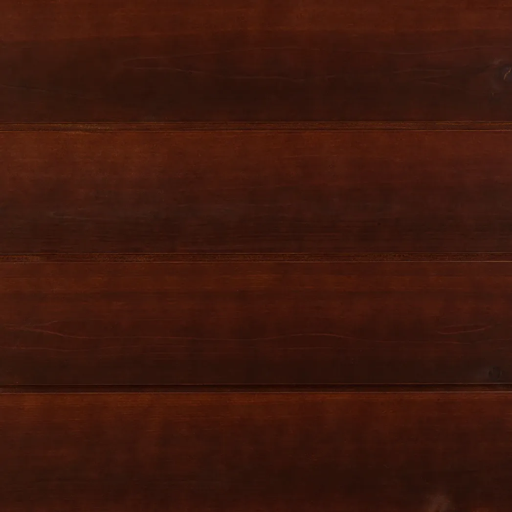 Western Red Cedar | Burgundy Leather